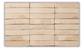 1604ekws | Waterstruck | DF Cream Brick (with carbon spots)