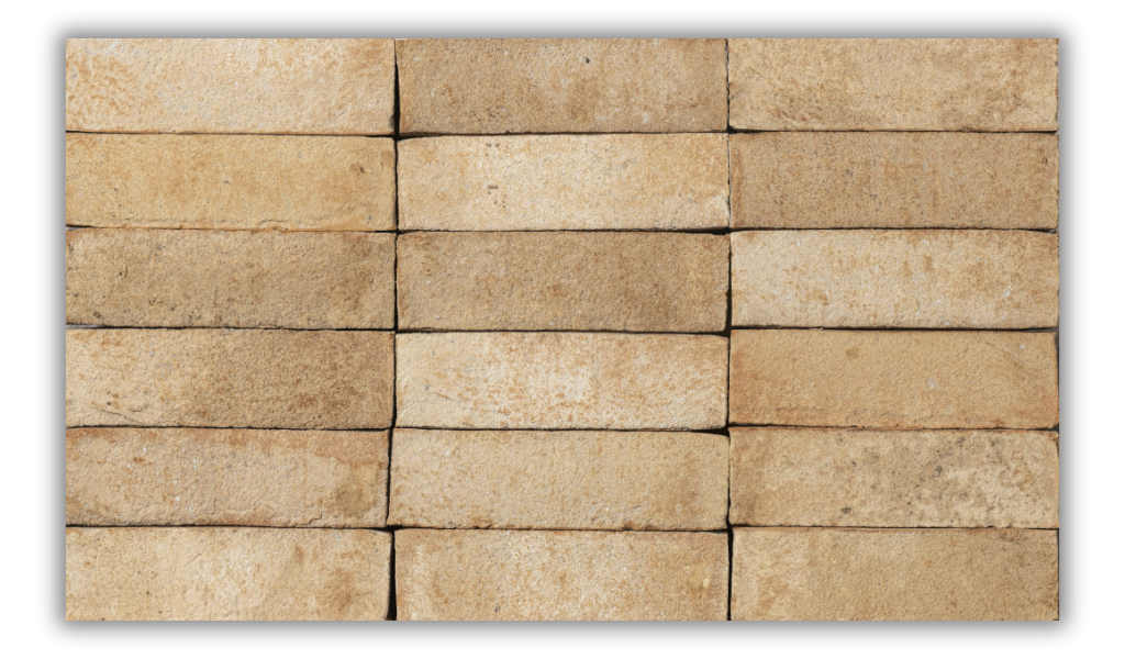 7593 | Handform | Cegła NF Biało-Beżowa