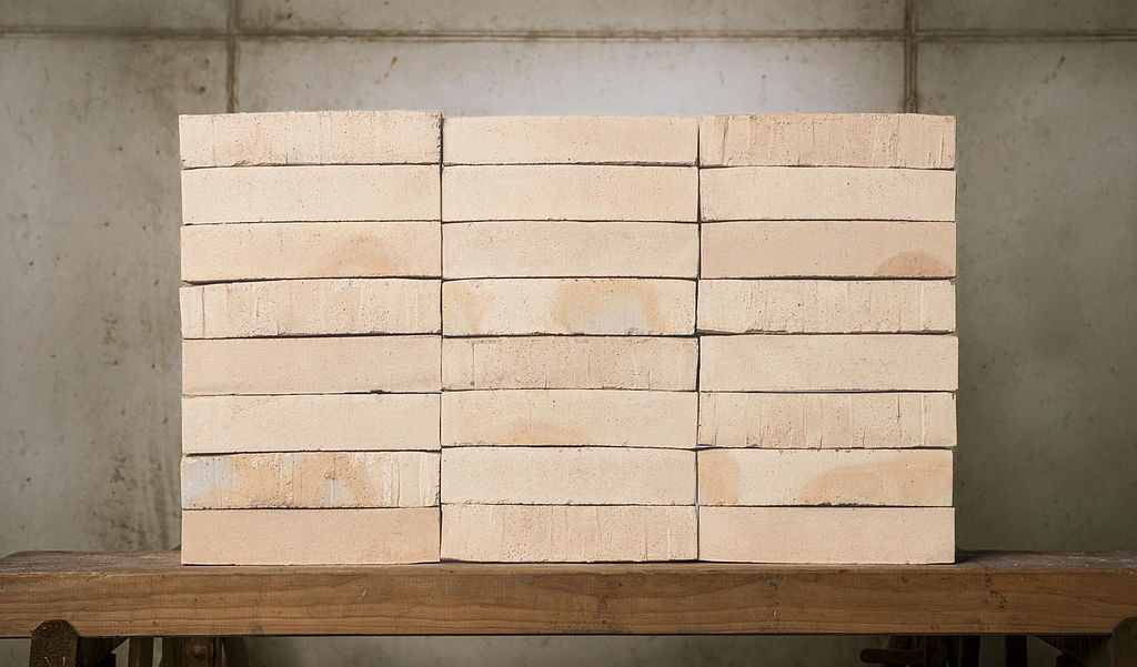 1604ekws | Waterstruck | DF Cream Brick (with carbon spots)